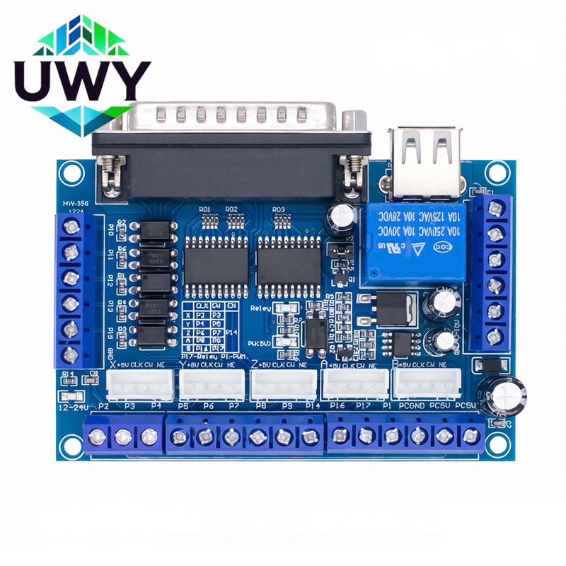 MACH3 CNC Breakout Board 5 Axi - 5 Axis Cnc Breakout Board Interface Mach3 评论和价格