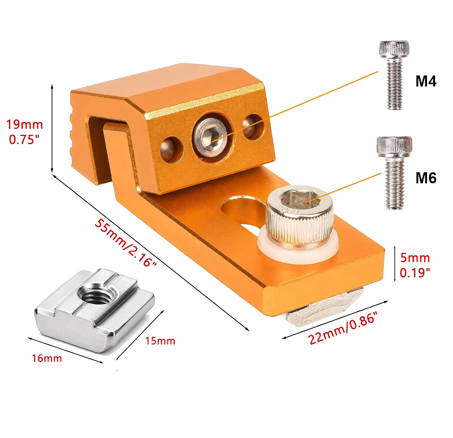 Aluminum CNC Clamps Set: LComp - Cnc 3018 Pro Max Metal 评论和价格