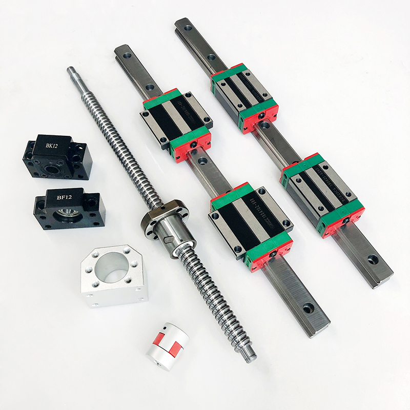 2 set HGR20 HGR15 Linear Guide - Hgr20 Linear Guide Rail Ballscrew Set 评论和价格