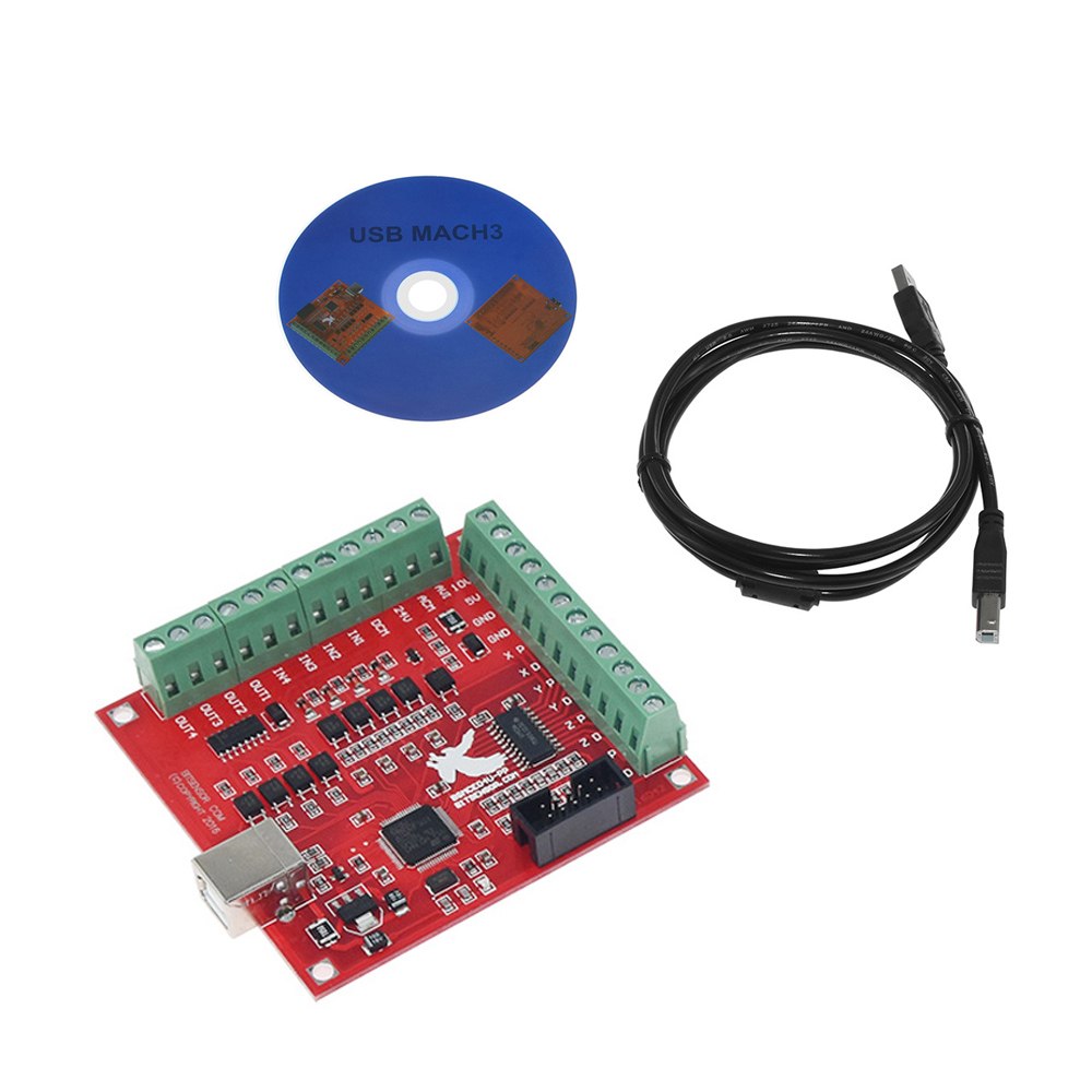MACH3 CNC USB 100Khz Breakout  - Mach3 Usb Cnc Controller 4 Axis 100Khz 评论和价格