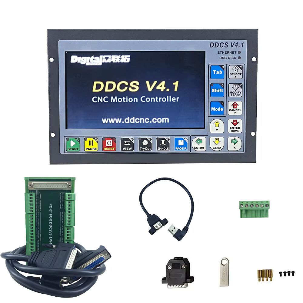 DDCS V4.1 Standalone Motion Co - Ddcs V4.1 4 Axis Cnc Offline Controller 评论和价格